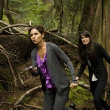 Colin Ferguson e Salli Richardson-Whitfield nell'episodio Reprise di Eureka