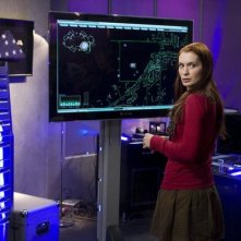 Felicia Day in una scena dell'episodio Reprise di Eureka