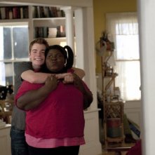Gabriel Basso e Gabourey Sidibe nell'episodio Sexual Healing di The Big C