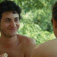 Giacomo Zulian in una scena de L'estate di Giacomo