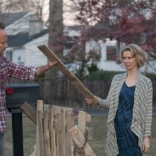 John Benjamin Hickey e Cynthia Nixon nell'episodio Losing Patients di The Big C
