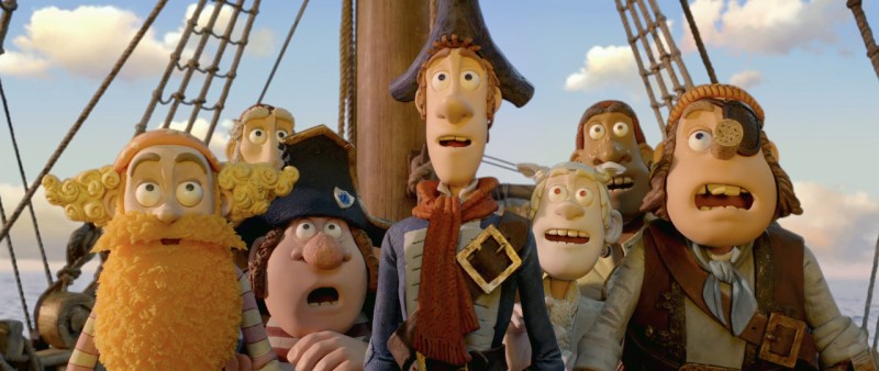 Una scena del film The Pirates! Band of Misfits