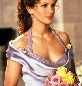 Julia Roberts in una scena de Il matrimonio del mio migliore amico