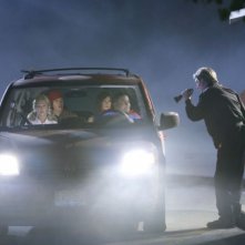 Kenan Thompson, Steve Howey, Desi Lydic e Diora Baird in una immagine della commedia Horror Movie