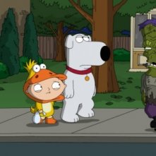 Stewie con Brian in una scena del sesto episodio della stagione 9 de I Griffin