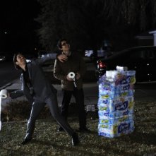 Un goliardico scherzo di Justin Long in Ten Year