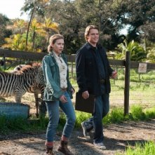 Scarlett Johansson e Matt Damon in un'immagine di We Bought a Zoo
