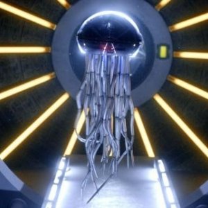 Un'immagine dell'episodio Let's Kill Hitler di Doctor Who