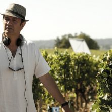 Gilles Legrand sul set del suo Tu seras mon fils