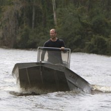 Jason Statham in una sequenza di Professione assassino - The Mechanic
