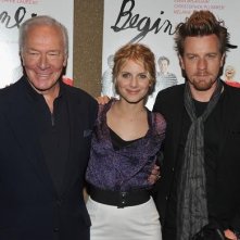 Ewan McGregor, Melanie Laurent e Christopher Plummer alla premiere di Beginners