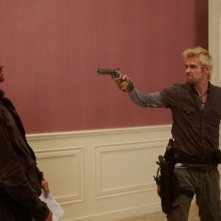 Patrick Dempsey e Rob Huebel  ne Le regole della truffa