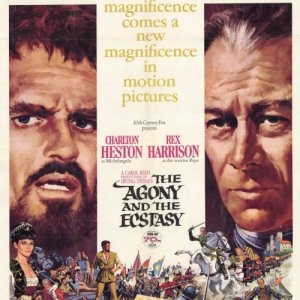 Locandina originale de Il tormento e l'estasi