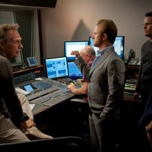 Kevin Connolly, Kevin Dillon, Scott Caan, Rhys Coiro e William Fichtner in una scena dell'episodio One Last Shot dell'ottava stagione di Entourage