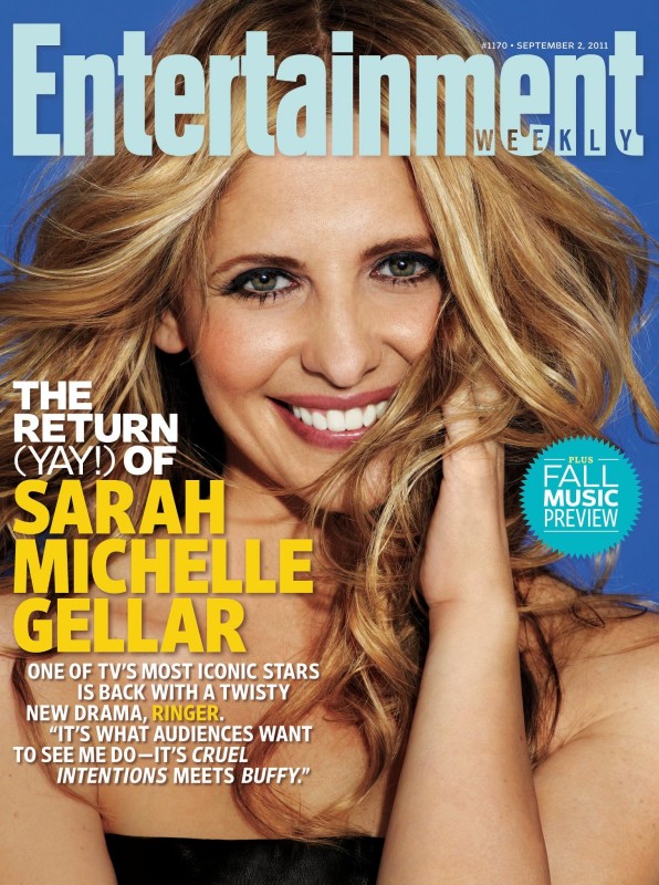 Sarah Michelle Gellar Sulla Cover Di Entertainment Weekly Nel 2011 212565