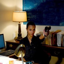 Zoe Saldana è una killer professionista in Colombiana, del 2011