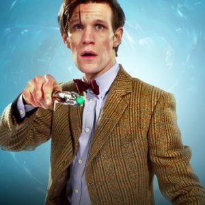 Doctor Who: Matt Smith una foto promozionale dell'episodio A Good Man Goes to War