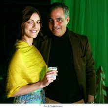 Miriam Leone e Massimiliano La Pegna sul set dello spot ROCCHETTA INTERNATIONAL