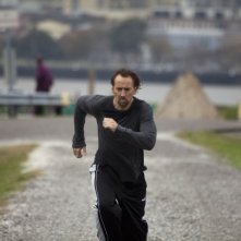 Nicolas Cage in corsa nel film Solo per vendetta, del 2011