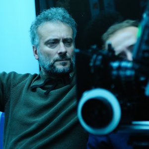 Daniele Gaglianone sul set di Ruggine (2011)