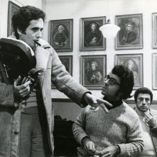 Marco Bellocchio sul set del suo Nel nome del padre (1972)