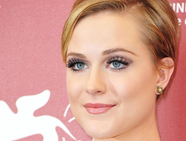 Evan Rachel Wood alla Mostra di Venezia nel 2011 per presentare Mildred Pierce