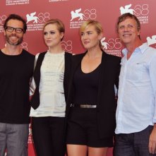 Kate Winslet presenta Mildred Pierce con Evan Rachel Wood, Guy Pearce e Todd Haynes alla Mostra di Venezia nel 2011