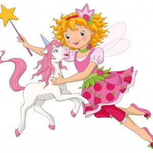 Una immagine promo del cartoon Prinzessin Lillifee und das kleine einhorn