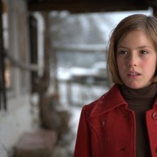 Claudia Vega in una scena del film Eva