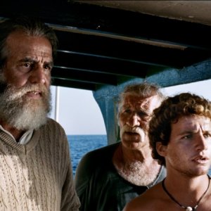 Filippo Pucillo e Mimmo Cuticchio in Terraferma di Emanuele Crialese (2011)