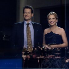 Ringer: Sarah Michelle Gellar e Ioan Gruffudd nell'episodio If You Ever Want a French Lesson
