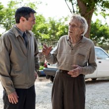 L'ultimo terrestre: Roberto Herlitzka e Gabriele Spinelli in una scena