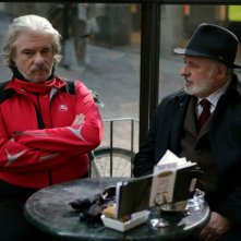 Tutta colpa della musica: Marco Messeri con Ricky Tognazzi in una scena del film