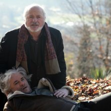 Tutta colpa della musica: Marco Messeri con Ricky Tognazzi in una scena drammatica del film