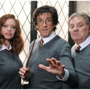 Ezio Greggio, Antonello Fassari, Anna Falchi in BOX OFFICE 3D