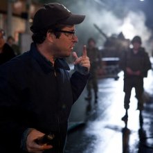 J.J. Abrams sul set di Super 8 da lui diretto