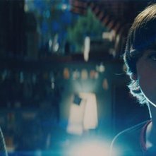 Super 8: Joel Courtney in una sequenza del film