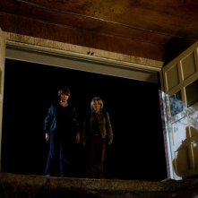 Super 8: Ryan Lee e Joel Courtney in una scena