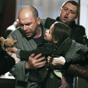 Philippe Torreton in una scena drammatica di Présumé coupable