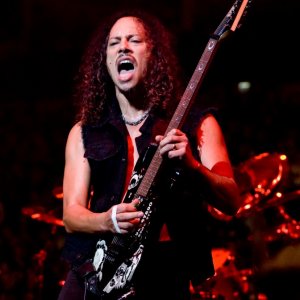 Una foto di Kirk Hammett