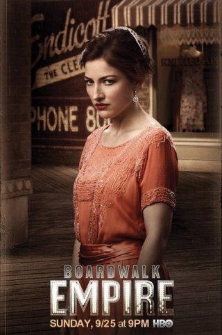 Boardwalk Empire: un character poster della stagione 2 per il personaggio di Kelly Macdonald
