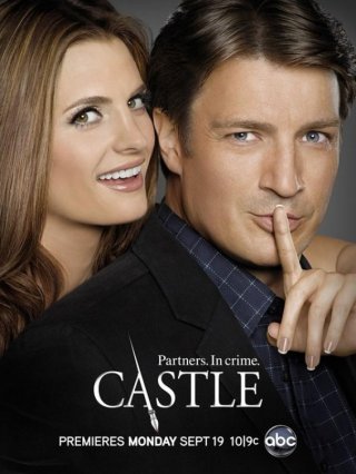 Castle: un poster della quarta stagione della serie