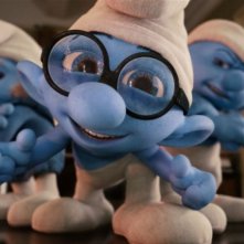 I Puffi: un primo piano del mitico Quattrocchi