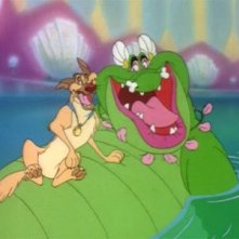 Una scena del film  Charlie - Anche i cani vanno in paradiso del 1989