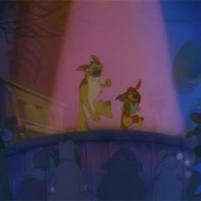 Una scena del film d'animazione Charlie - Anche i cani vanno in paradiso