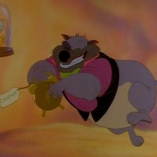 Carface in una sequenza del film d'animazione Charlie - Anche i cani vanno in paradiso