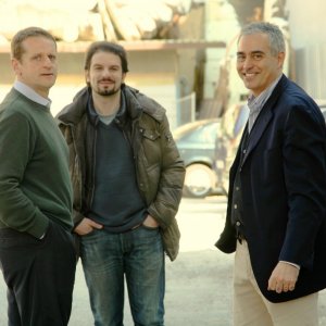 La Pegna con Patrizio Catalano Gonzaga e Marco Rubino per lo spot Brio Blu 2011