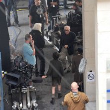 Martin Scorsese Sul Set Di Hugo Con Il Protagonista Asa Butterfield 214686