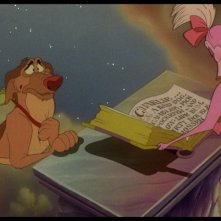 Una scena del film d'animazione Charlie - Anche i cani vanno in paradiso (1989)