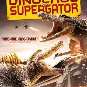 La locandina di Dinocroc vs. Supergator